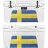 Sweden Flag Distressed YETI Tundra 75 Hard Cooler Skin